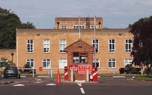 Bassingbourn Barracks Entrance