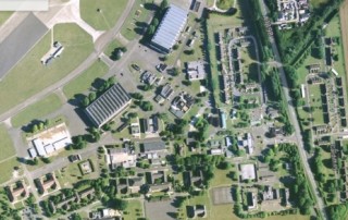 Bassingbourn Barracks Aerial View