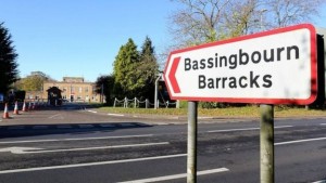 Barracks Bassingbourn Entrance